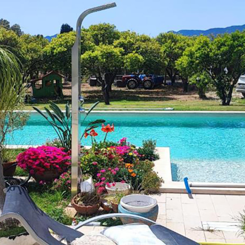 casa in campagna con piscina a capoterra sardegna